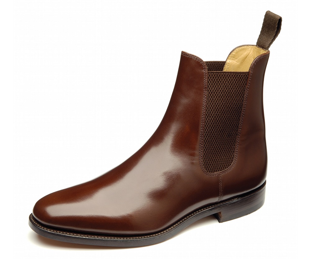Men's 290T Chelsea Polished Leather Boots - Brown