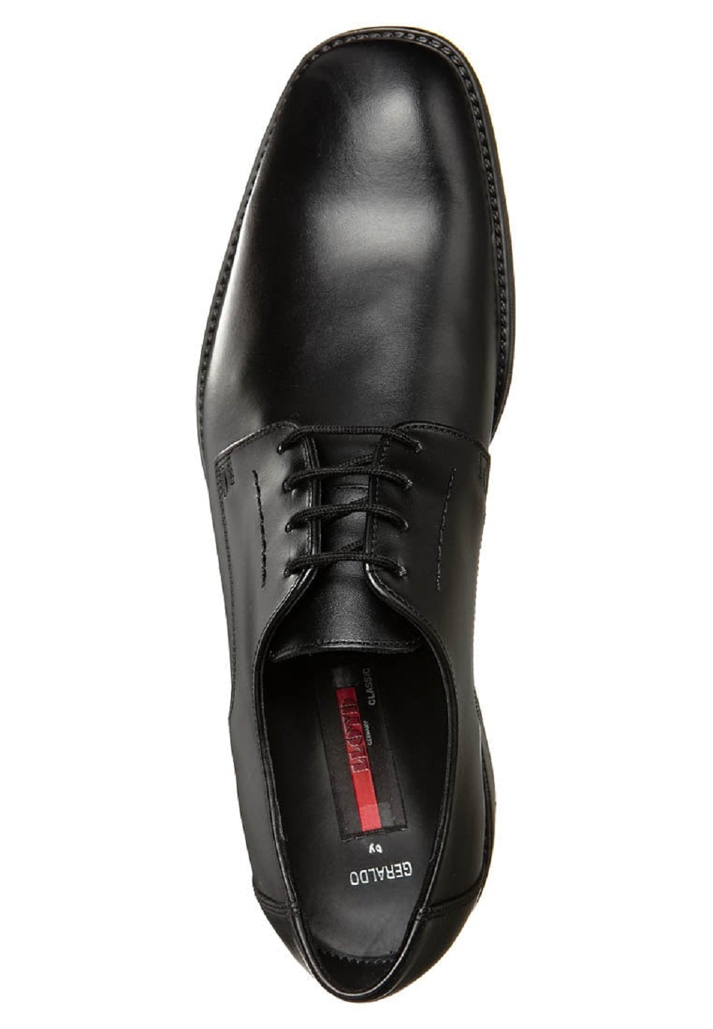 Men's Lloyd Geraldo Calf Leather Lace-Up Shoes - Black