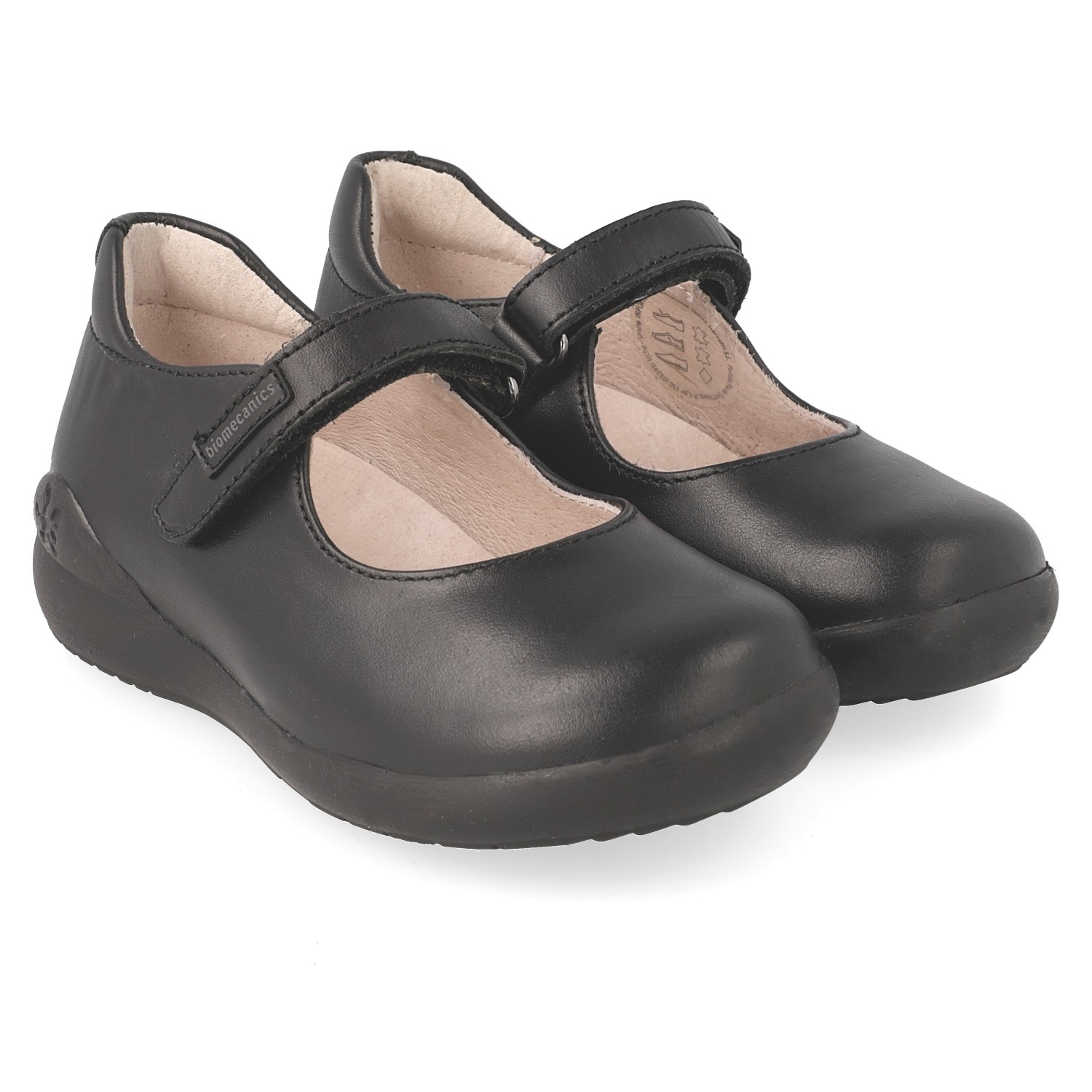 Girls Garvalin Biomecanics 181120 Leather School Shoes B 46 - Black ...