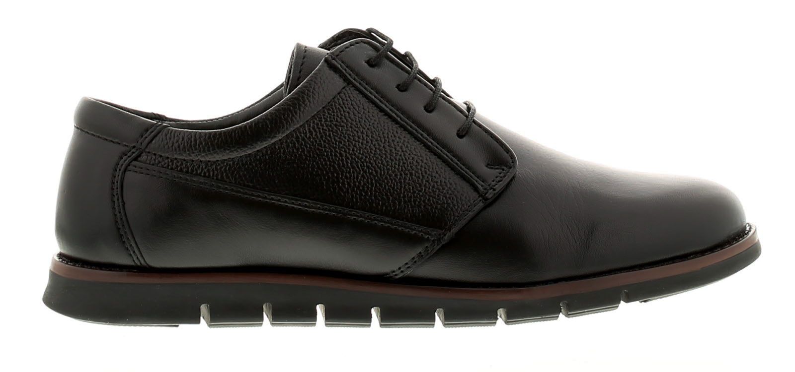 Men's Dr Keller Angus Soft Leather Lace-Up Shoes - Black